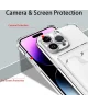 Apple iPhone 15 Pro Max Hoesje Dun TPU met Pasjeshouder Transparant