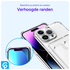 Apple iPhone 14 Pro Hoesje Dun TPU met Pasjeshouder Transparant afbeelding 3