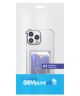 Apple iPhone 13 Pro Max Hoesje Dun TPU met Pasjeshouder Transparant