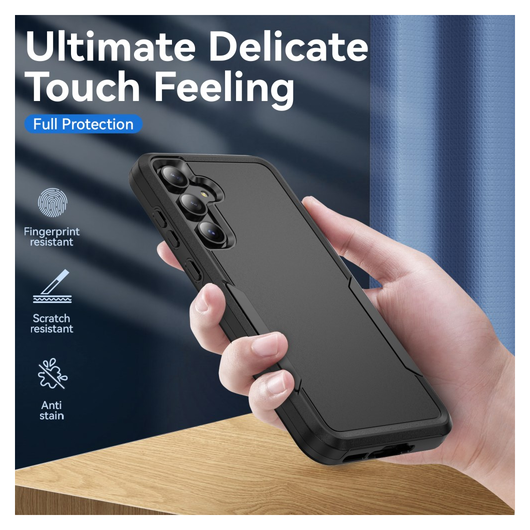 Samsung Galaxy A54 Hoesje Schokbestendige Hardcase Back Cover Zwart afbeelding 6