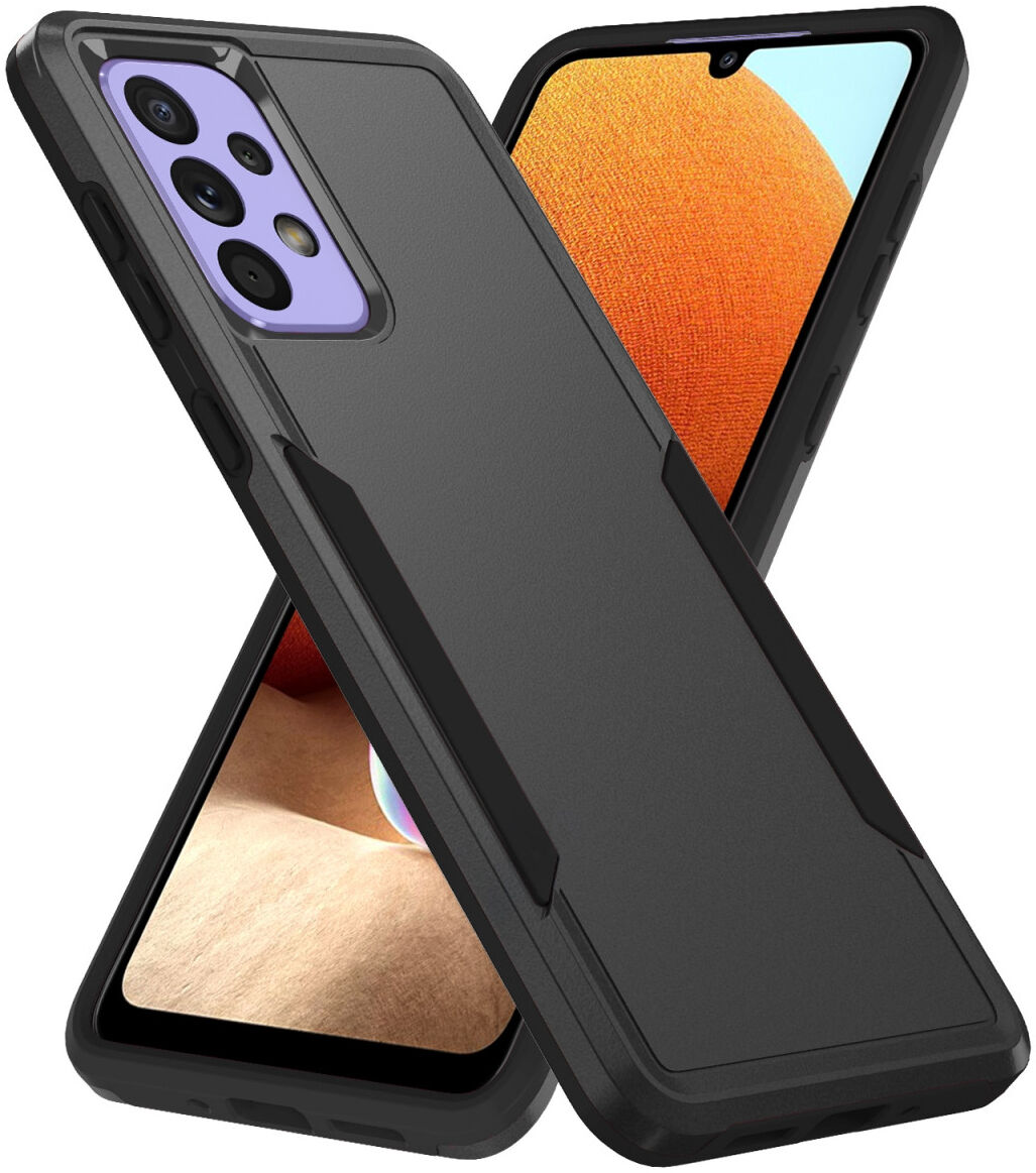Samsung Galaxy A53 Hoesje Schokbestendige Hardcase Back Cover Zwart afbeelding 1