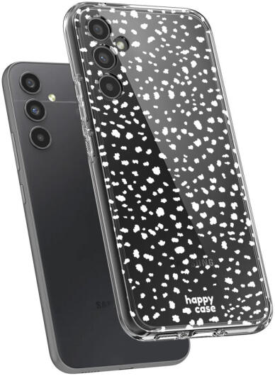 HappyCase Samsung Galaxy A34 Hoesje Flexibel TPU Stipjes Print afbeelding 9