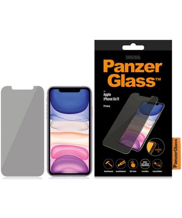PanzerGlass Apple iPhone XR/11 Screen Protector Privacy Tempered Glass Screen Protectors
