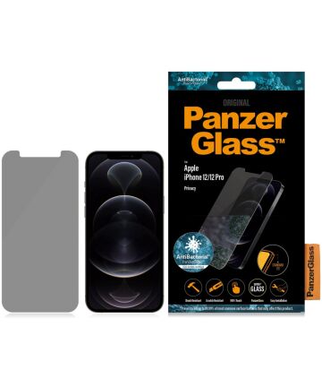 PanzerGlass Apple iPhone 12 / 12 Pro Screen Protector Privacy Zwart Screen Protectors