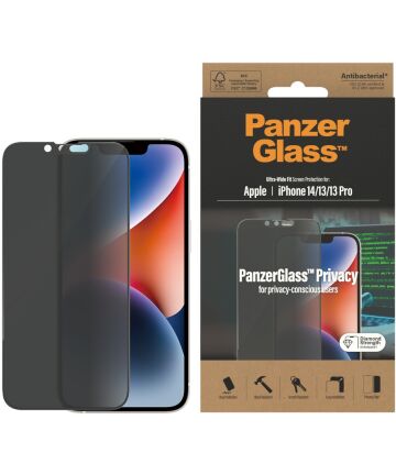 PanzerGlass Ultra-Wide iPhone 14 / 13 / 13 Pro Privacy Protector Screen Protectors