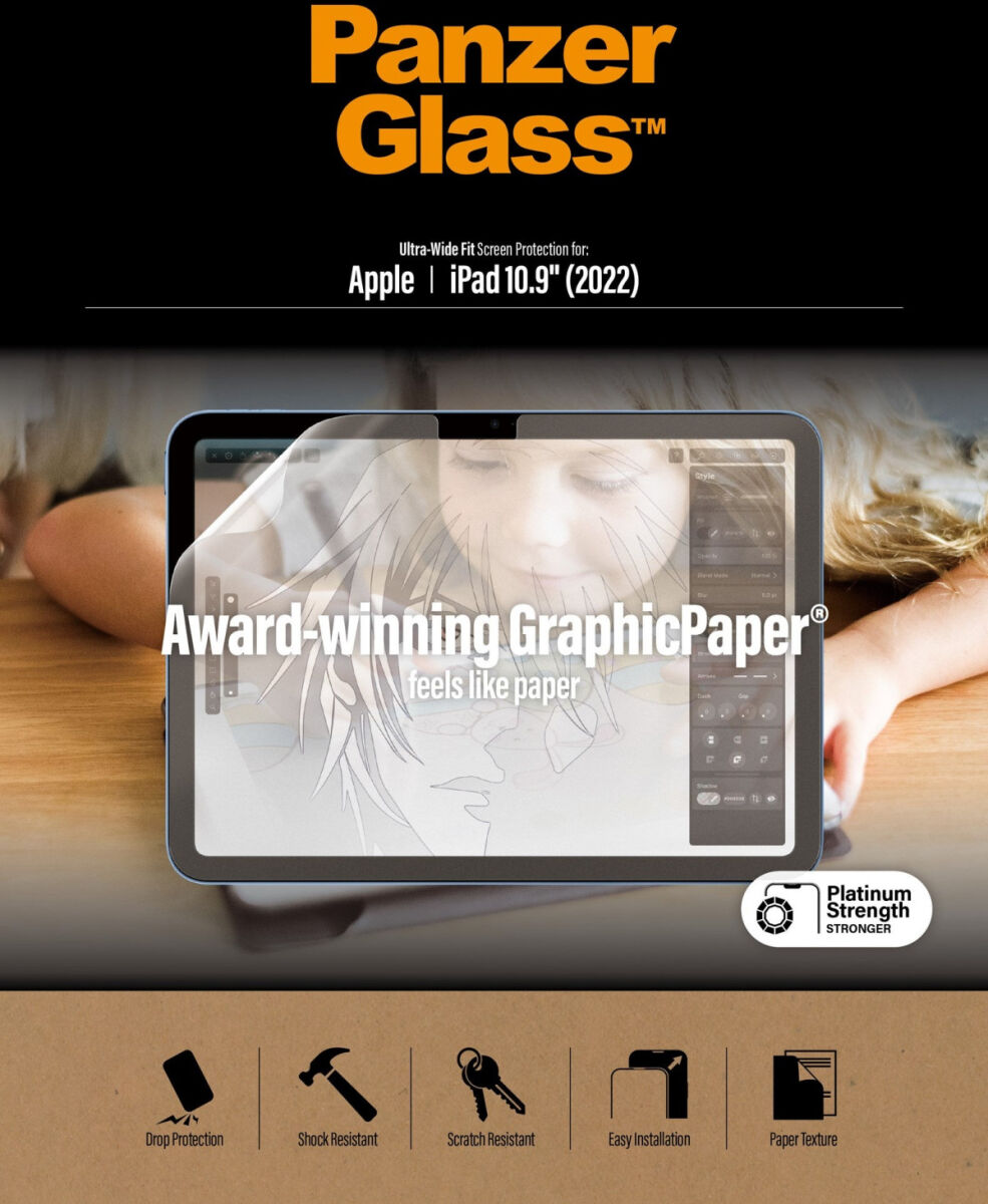 PanzerGlass Ultra-Wide iPad 10.9 (2022) / iPad 11 (2025) Screen Protector afbeelding 3