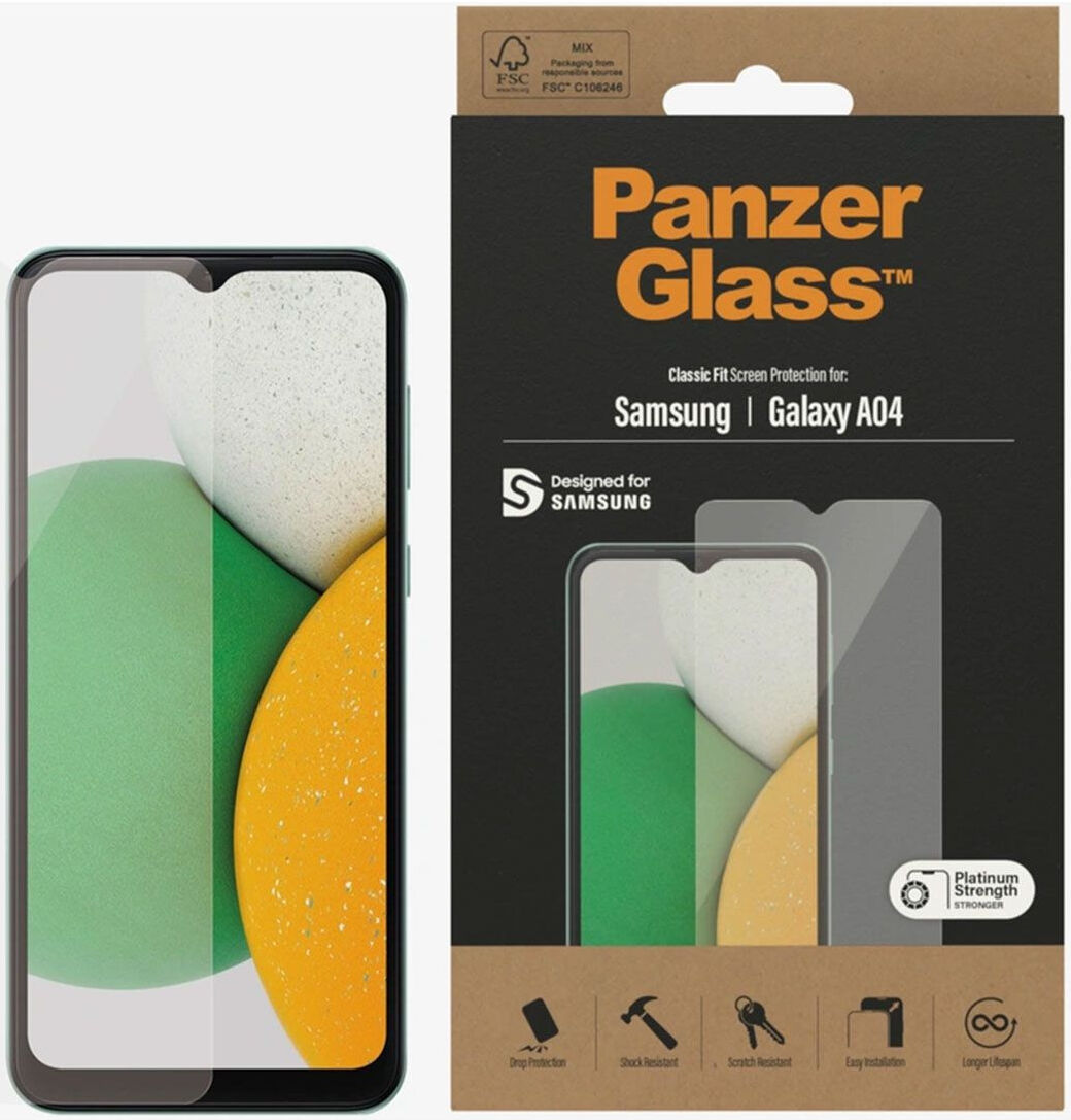 PanzerGlass Samsung Galaxy A04 Classic Fit Screen Protector afbeelding 1