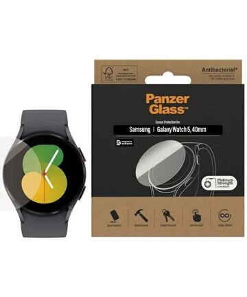 Panzerglass - Samsung Galaxy Watch 5 40MM Antibacteriële Screenprotector Screen Protectors