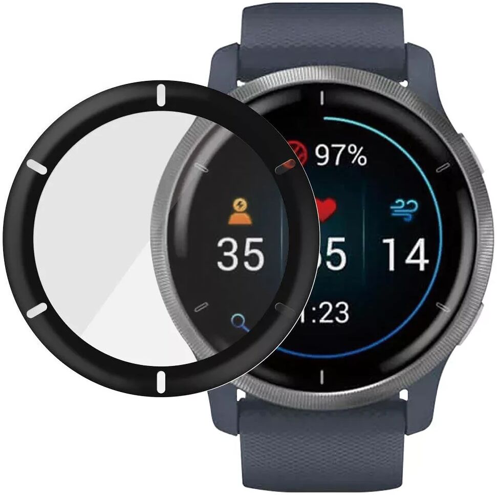 PanzerGlass - Garmin Venu 2/Venu 2 Plus/Vivoactive 4 Screen Protector afbeelding 3