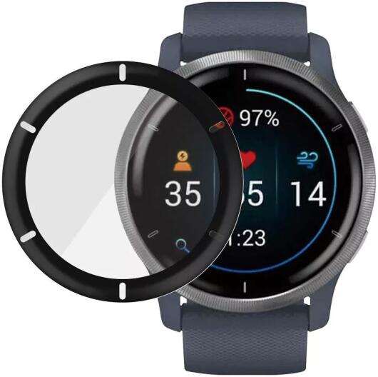 PanzerGlass - Garmin Venu 2/Venu 2 Plus/Vivoactive 4 Screen Protector afbeelding 3
