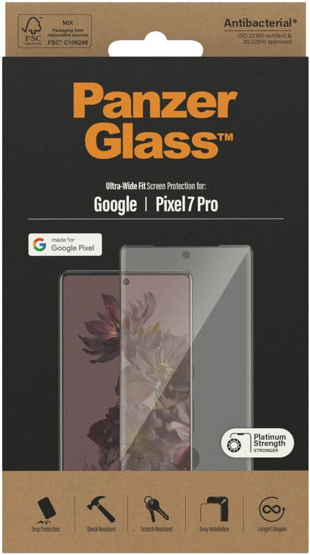PanzerGlass Ultra-Wide Google Pixel 7 Pro Screen Protector afbeelding 2