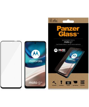 PanzerGlass Motorola Moto G42 Screen Protector Case Friendly Zwart Screen Protectors