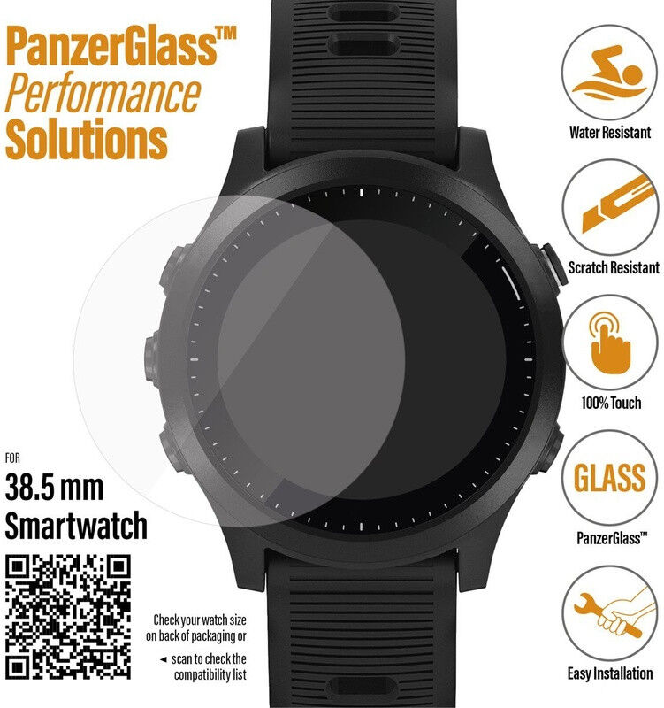 PanzerGlass Antibacteriële 38.5MM Smartwatch Screenprotector afbeelding 2