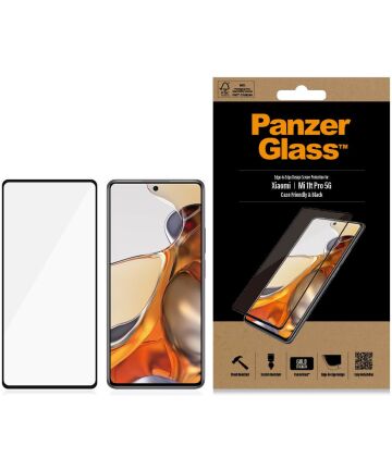 PanzerGlass Xiaomi Mi 11T / Mi 11T Pro Screen Protector Case Friendly Screen Protectors