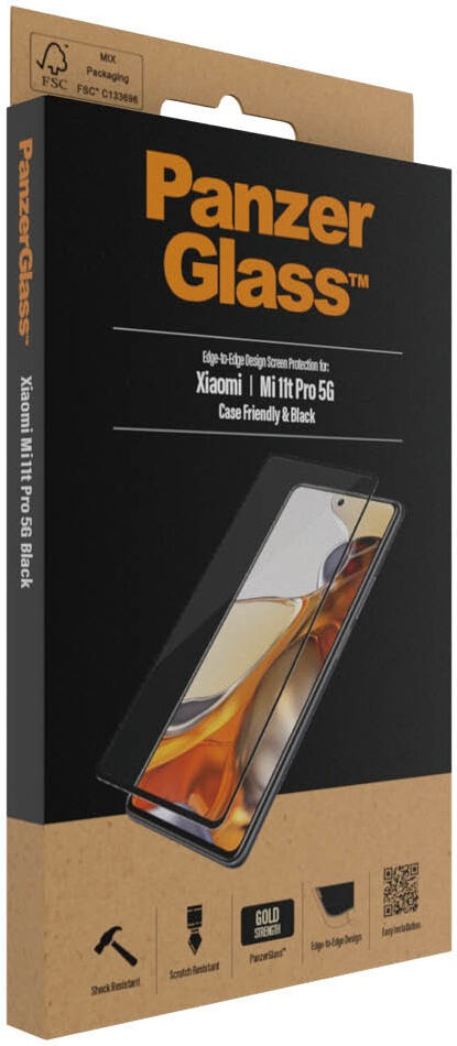PanzerGlass Xiaomi Mi 11T / Mi 11T Pro Screen Protector Case Friendly afbeelding 3