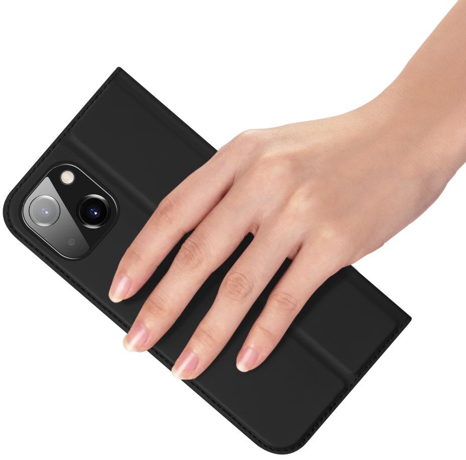Dux Ducis Skin Pro Apple iPhone 15 Hoesje Portemonnee Book Case Zwart afbeelding 6