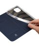 Dux Ducis Skin Pro Apple iPhone 15 Hoesje Portemonnee Book Case Blauw