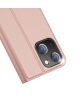 Dux Ducis Skin Pro Apple iPhone 15 Hoesje Portemonnee Book Case Roze