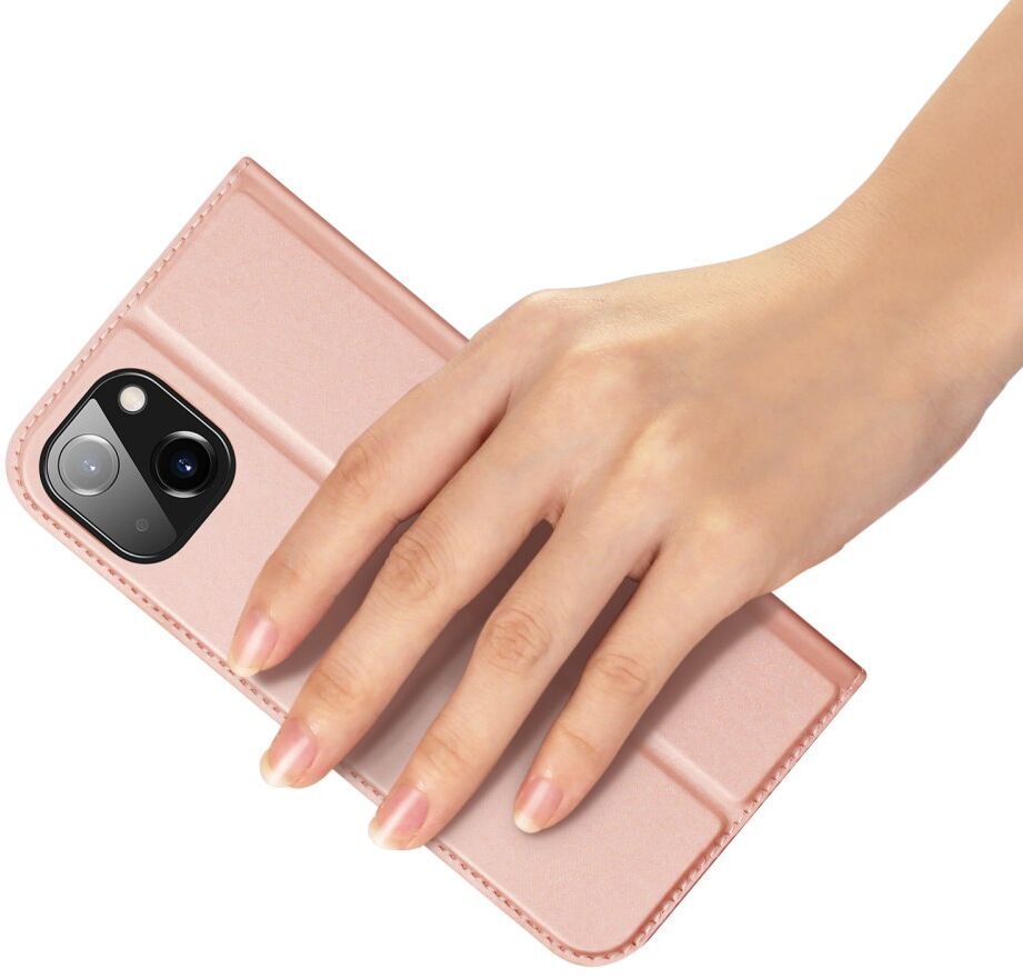Dux Ducis Skin Pro Apple iPhone 15 Plus Hoesje Portemonnee Roze afbeelding 6