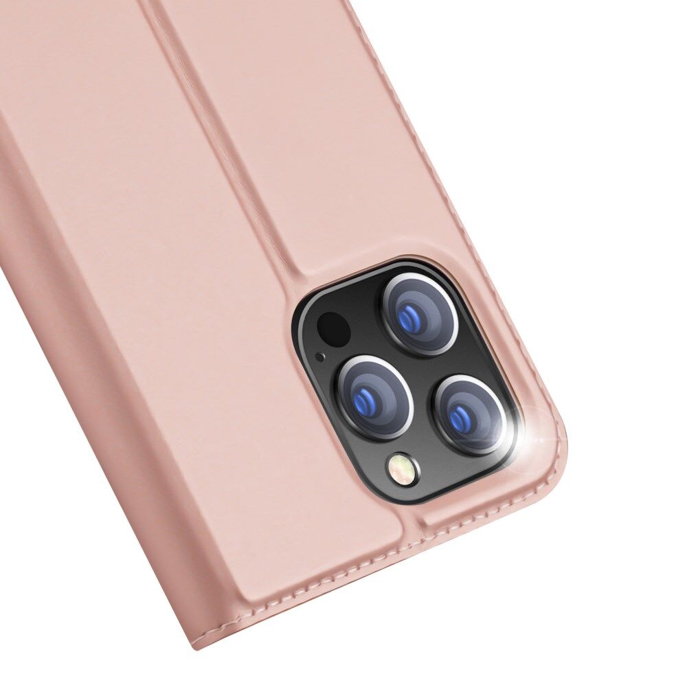Dux Ducis Skin Pro Apple iPhone 15 Pro Hoesje Portemonnee Roze afbeelding 8