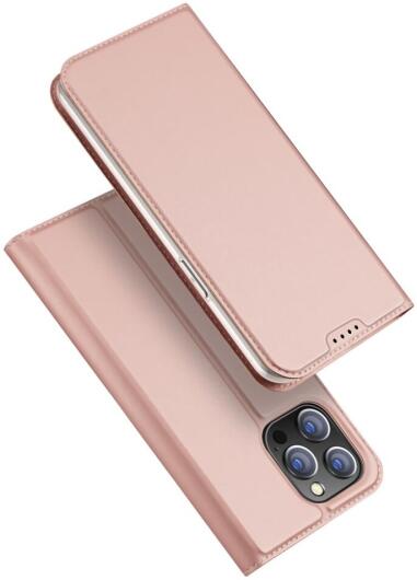 Dux Ducis Skin Pro Apple iPhone 15 Pro Hoesje Portemonnee Roze afbeelding 4