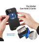 Dux Ducis Rafi iPhone 13 Pro Hoesje MagSafe Pasjes Houder RFID Zwart