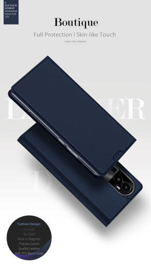 Dux Ducis Skin Pro Oppo Reno 10 Pro Plus Hoesje Portemonnee Blauw afbeelding 7