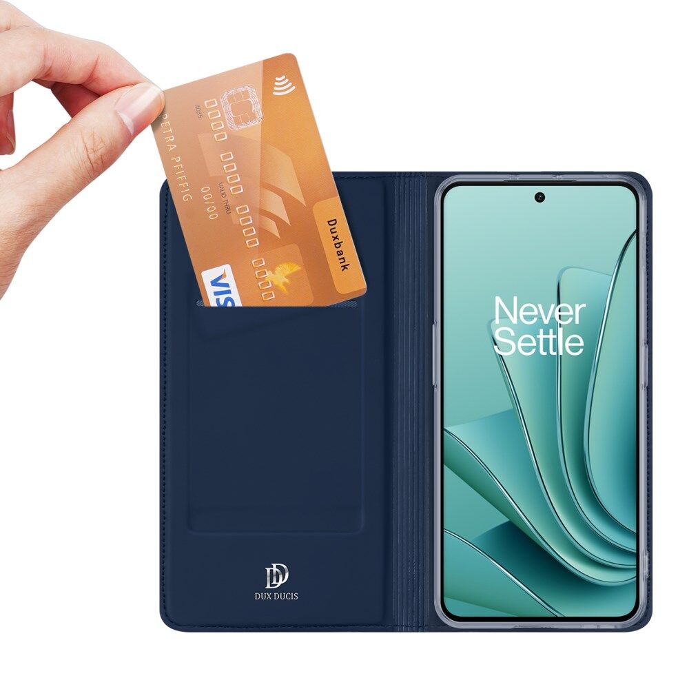 Dux Ducis Skin Pro OnePlus Nord 3 Hoesje Portemonnee Blauw afbeelding 2