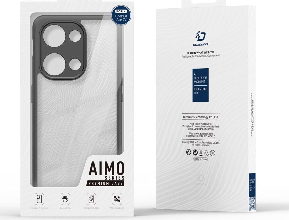 Dux Ducis Aimo OnePlus Nord 3 Hoesje Back Cover Zwart afbeelding 10