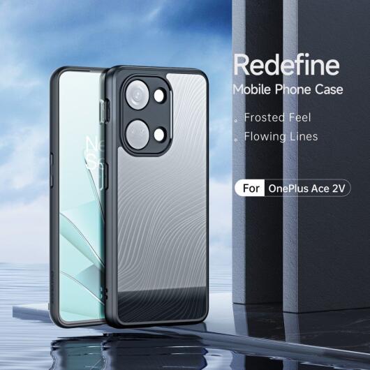 Dux Ducis Aimo OnePlus Nord 3 Hoesje Back Cover Zwart afbeelding 5