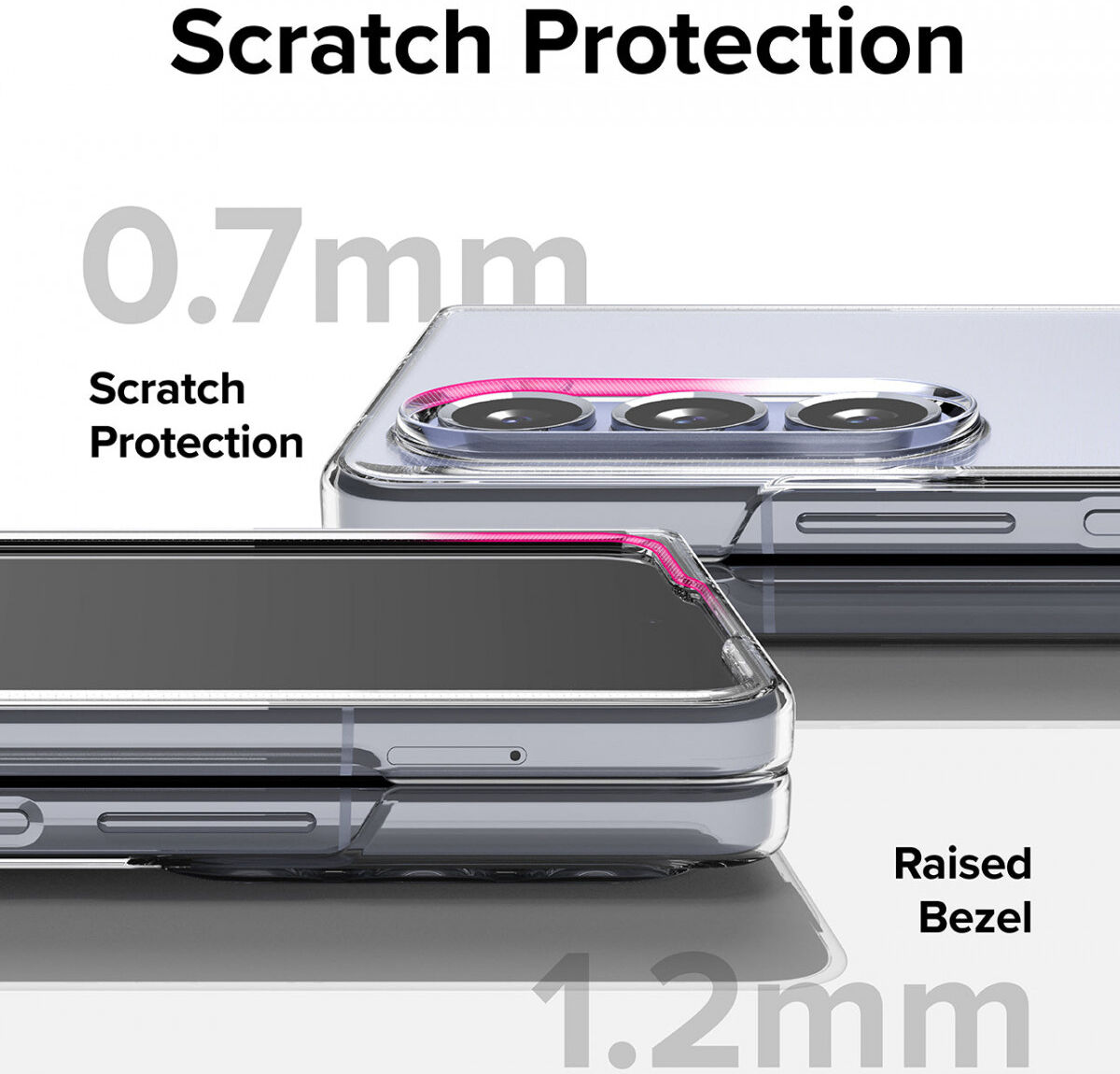 Ringke Slim Samsung Galaxy Z Fold 5 Hoesje Ultra Dun Transparant afbeelding 10