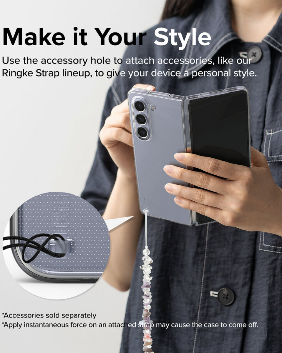 Ringke Slim Samsung Galaxy Z Fold 5 Hoesje Ultra Dun Transparant afbeelding 13