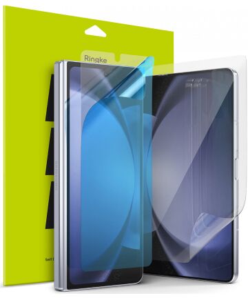 Ringke Samsung Galaxy Z Fold 5 Screen Protector Display en Voorkant Screen Protectors