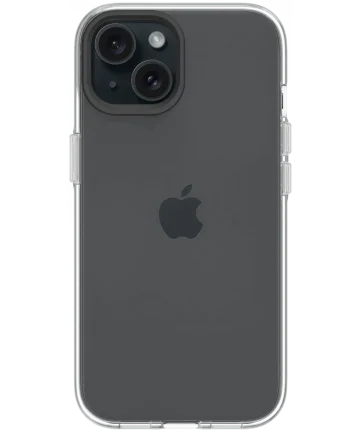 Rhinoshield Clear Apple iPhone 15 Hoesje Back Cover Transparant Hoesjes