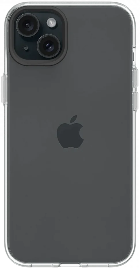 Rhinoshield Clear iPhone 15 Plus Hoesje Back Cover Transparant afbeelding 1