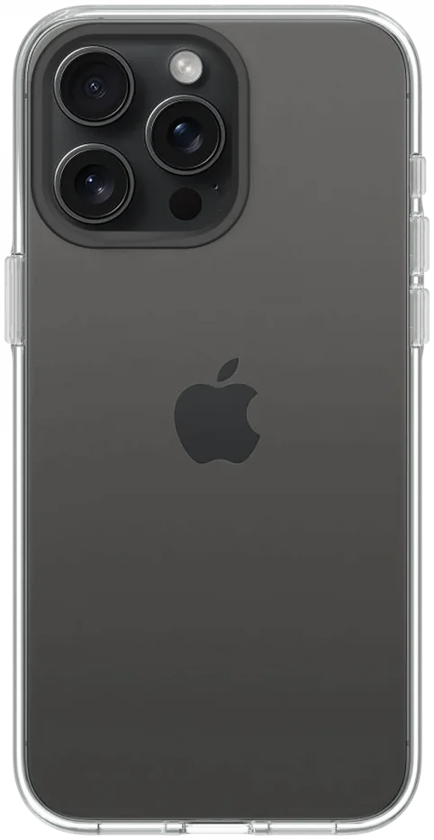 Rhinoshield Clear iPhone 15 Pro Max Hoesje Back Cover Transparant afbeelding 1