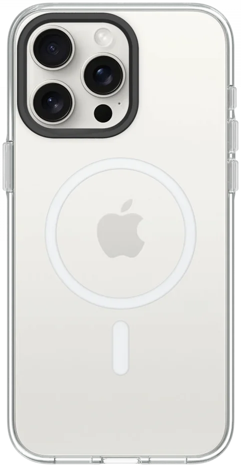 Rhinoshield Clear iPhone 15 Pro Max Back Cover MagSafe Transparant afbeelding 1