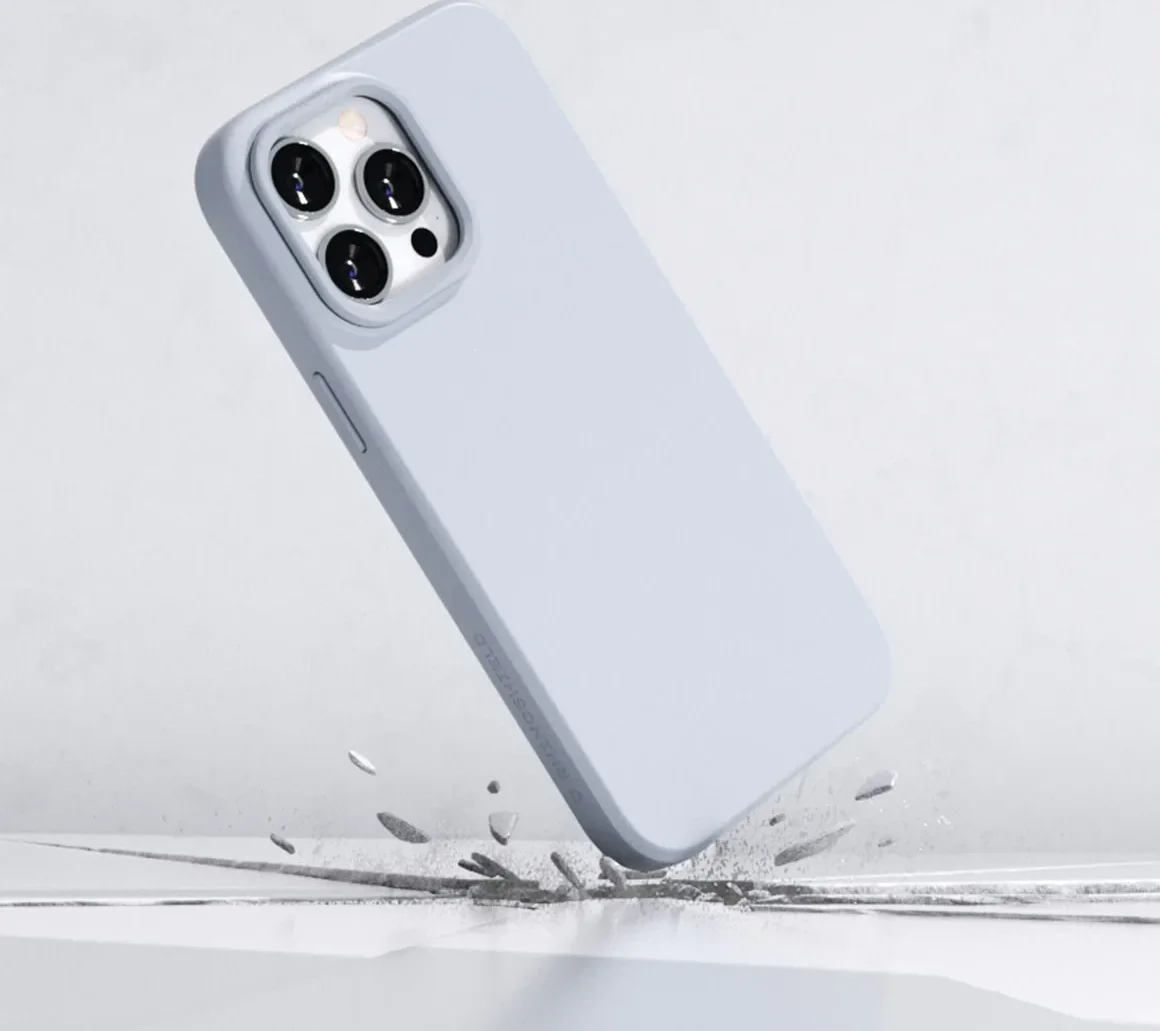 RhinoShield SolidSuit Apple iPhone 15 Hoesje Ash Grey afbeelding 3