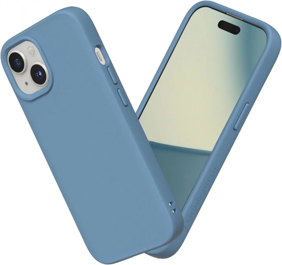 RhinoShield SolidSuit Apple iPhone 15 Hoesje Tide Blue afbeelding 1