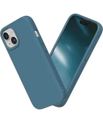 RhinoShield SolidSuit Apple iPhone 15 Hoesje Ocean Blue Hoesjes