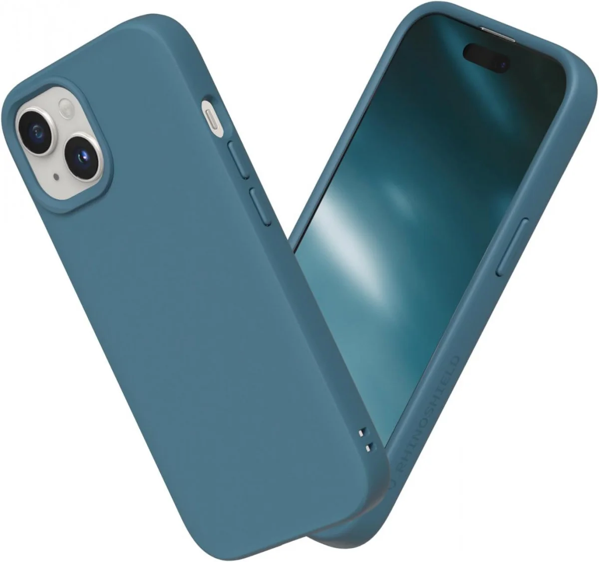 RhinoShield SolidSuit Apple iPhone 15 Hoesje Ocean Blue afbeelding 1