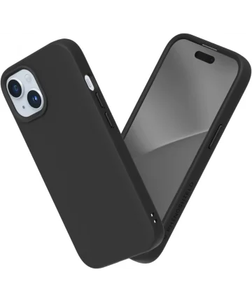 RhinoShield SolidSuit iPhone 15 Plus Hoesje Back Cover Black Hoesjes