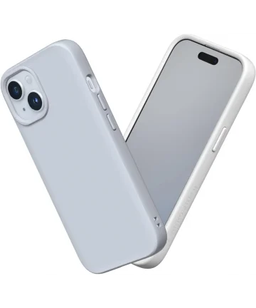 RhinoShield SolidSuit iPhone 15 Plus Hoesje Back Cover Ash Grey Hoesjes