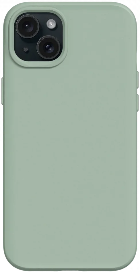 RhinoShield SolidSuit iPhone 15 Plus Hoesje Back Cover Sage Green afbeelding 2
