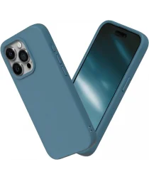 RhinoShield SolidSuit iPhone 15 Pro Max Back Cover Ocean Blue