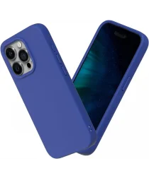 RhinoShield SolidSuit iPhone 15 Pro Max Back Cover Classic Blue