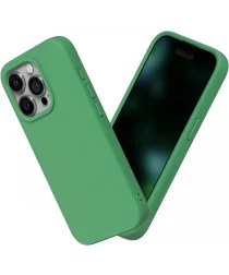 RhinoShield SolidSuit iPhone 15 Pro Max Back Cover Leafy Green