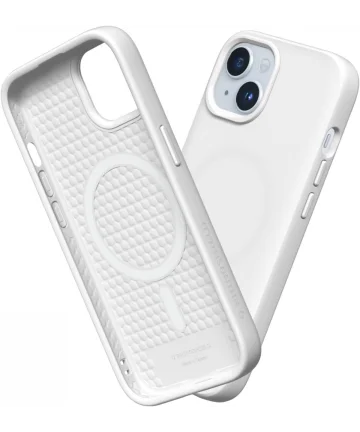 Rhinoshield Solidsuit Apple iPhone 15 Hoesje MagSafe White Hoesjes