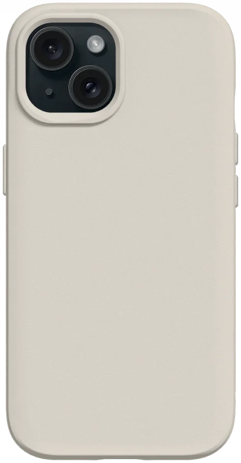 Rhinoshield Solidsuit Apple iPhone 15 Hoesje MagSafe Shell Beige afbeelding 2