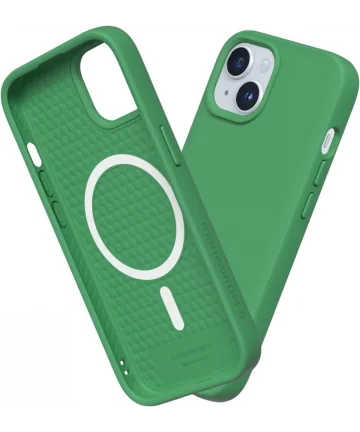 Rhinoshield Solidsuit Apple iPhone 15 Hoesje MagSafe Leafy Green Hoesjes